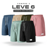 (Combo 6) Shorts em Veludo!